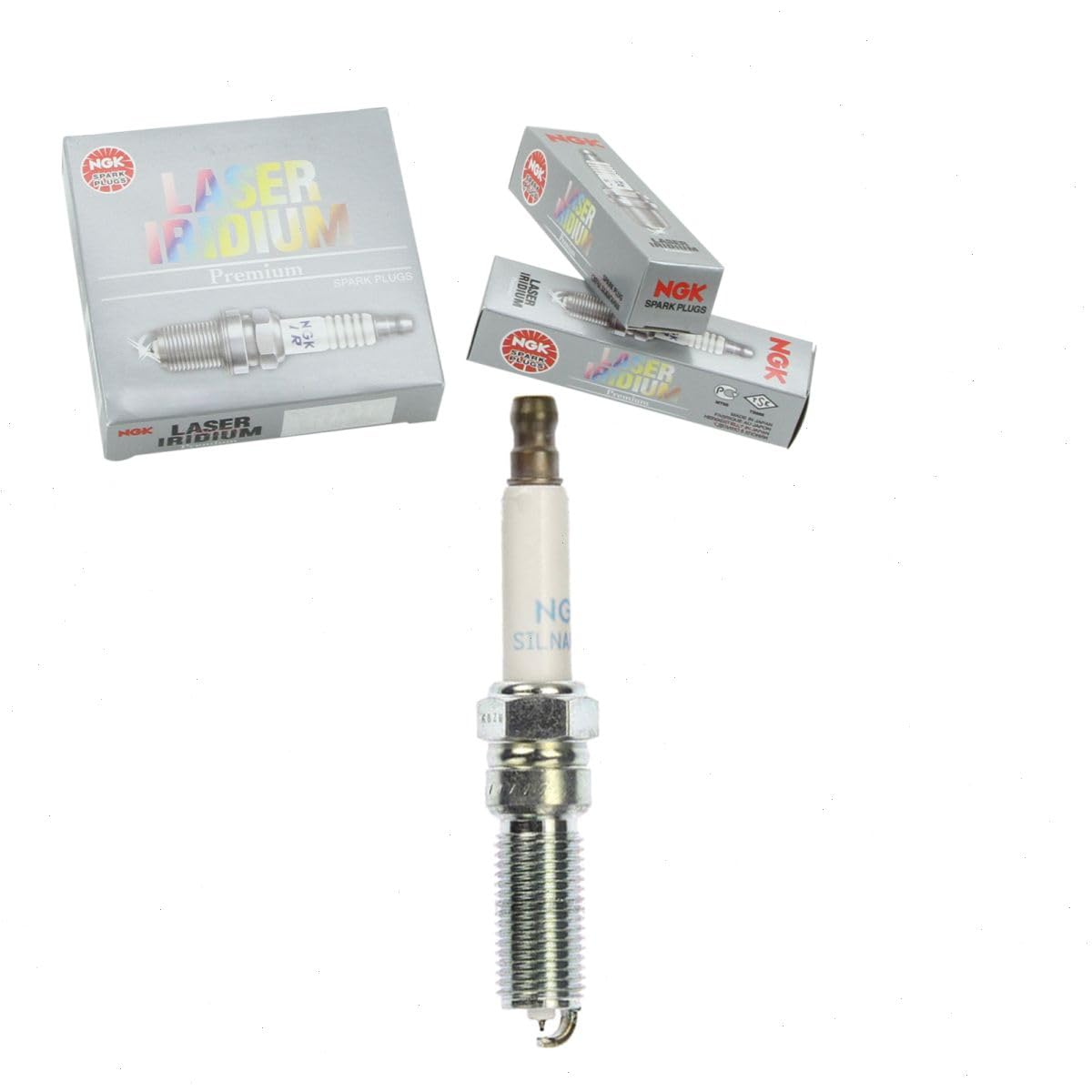 NGK Laser Iridium Spark Plug SILNAR8A7