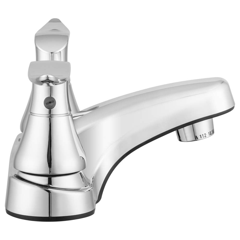 Dura Faucet RV Bathroom Faucet DF-PL700LH-CP with Winged Levers (Chrome)