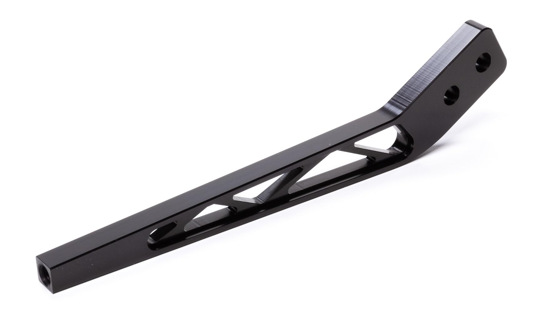 Clayton Machine Works SH-205-10 Shifter Lever; 10 in; Manual; Hurst; Tremec; TKO-500; TKO-600; T-56; Black Anodized; Truss Shifter;