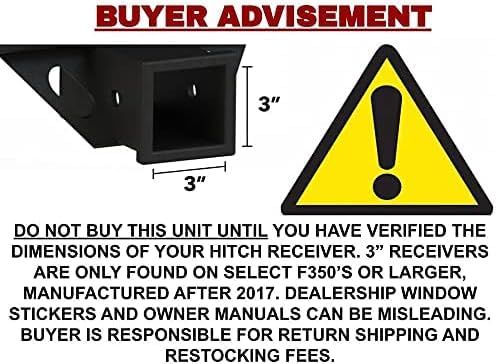 Weigh Safe Adjustable Hitch Trailer Ball Mount, 10" Adjustable Drop Hitch for 3" Receiver w/ 2 pc Keyed Alike Lock Set, Heavy Duty Aluminum Trailer Tow Hitch w/ Stainless Steel Tow Balls, 21,000 GTW