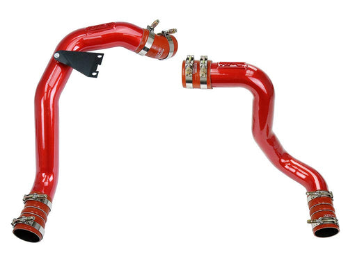 Red HPS Performance Intercooler Intake Charge Pipe Turbo Boost Compatible for 2003-2007 Ford F250 F350 F450 F550 Super Duty Power Stroke 6.0L Diesel Turbo, 17-105R