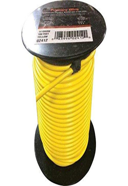14 Gauge EAST PENN 100' Yellow Spool