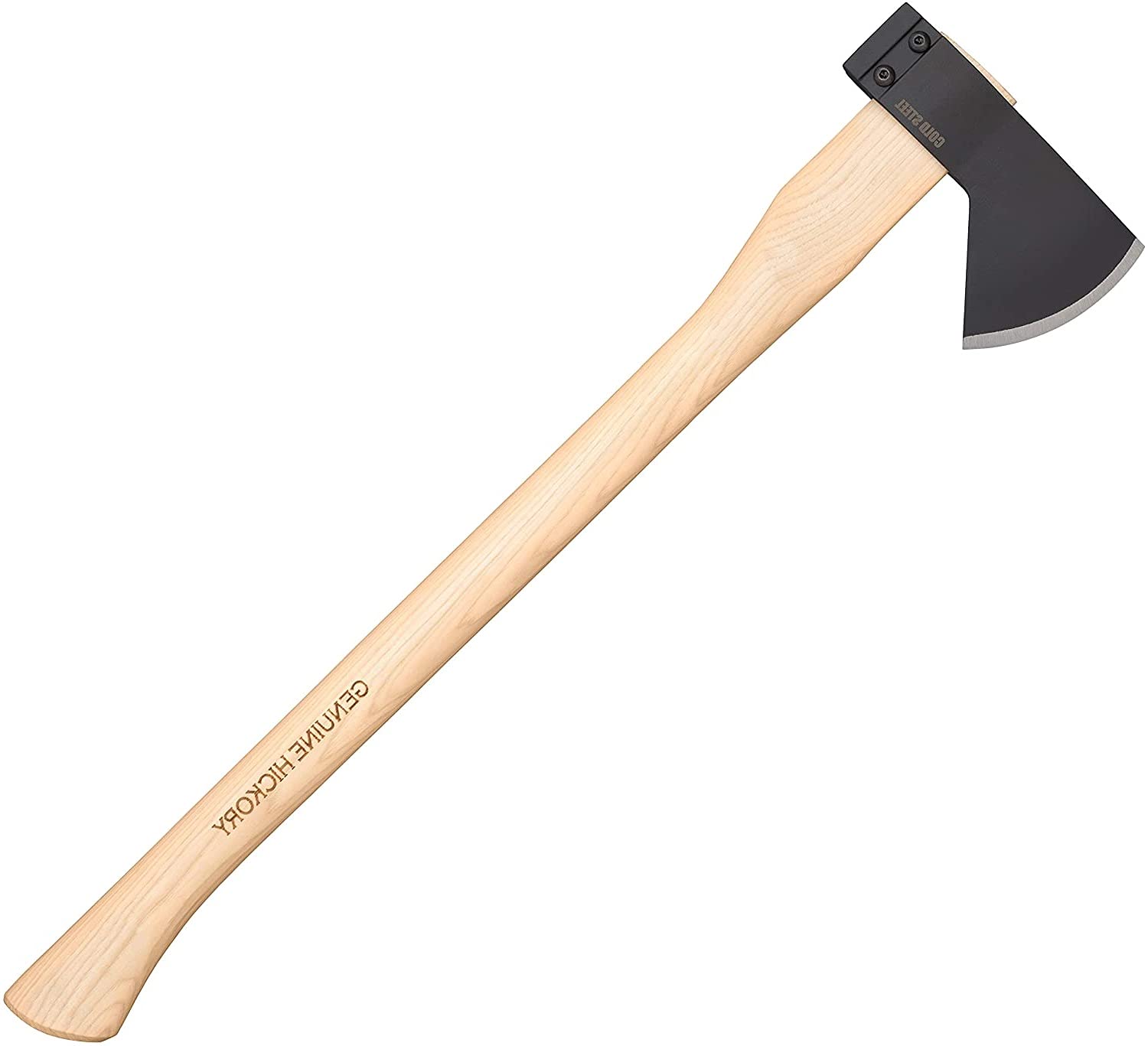 Cold Steel All-Purpose Axe with Hickory Handle, Great for Outdoors, Camping, Survival, Wood Cutting and Splitting, Hudson Bay Camp Axe, One Size