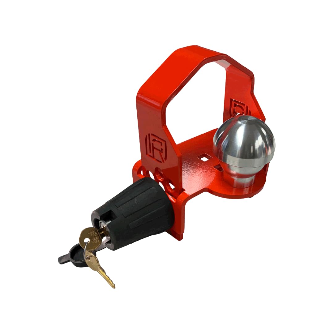 Trailer Coupler Lock InfiniteRule Security 61118 for 1-7/8", 2", & 2-5/16" Ball