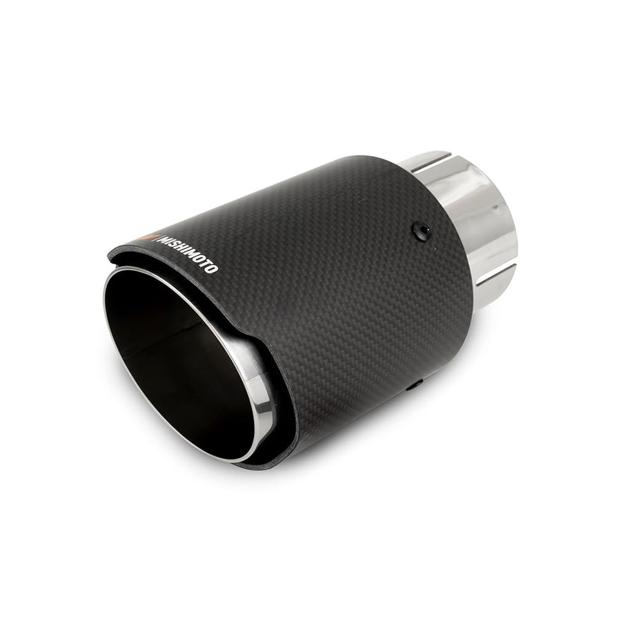 Carbon Fiber Mishimoto Exhaust Tip, 3”, Polished