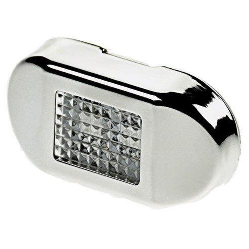 2 HO LED Mini Accent Light - T-H Marine White - 316 SS Bezel