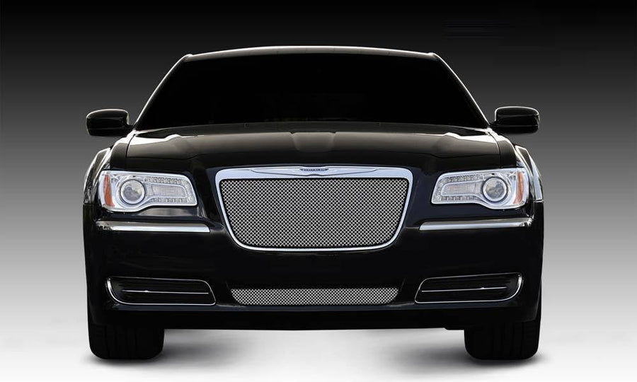 2011-2014 Chrysler 300 Sport Grille, T-Rex Grilles, Chrome, 1 Pc, Insert - PN #44433