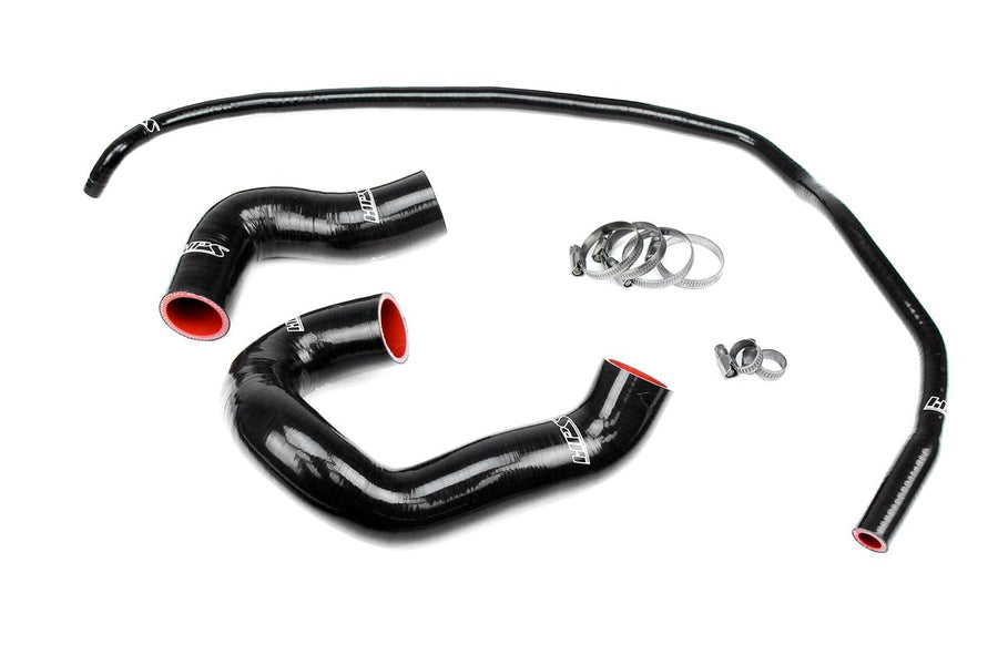 HPS Silicone Black Radiator Hose Kit Coolant Compatible for 2007-2013 BMW 335i 335ix 335is N54/N55 3.0L Turbo E90/E92/E93, 57-2160-BLK