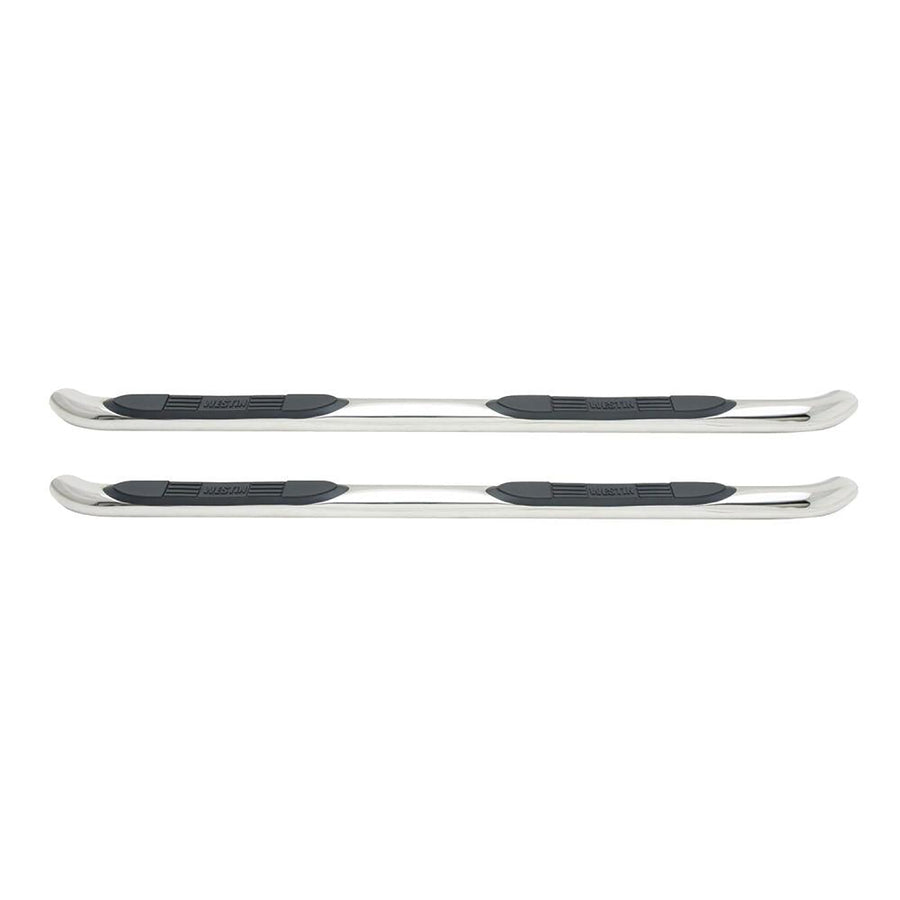 Westin E-Series 23-3150 3 Round Nerf Bars fits 2004-2012 Colorado Canyon 2006-2008 I-Series Crew Cab Polished Pair