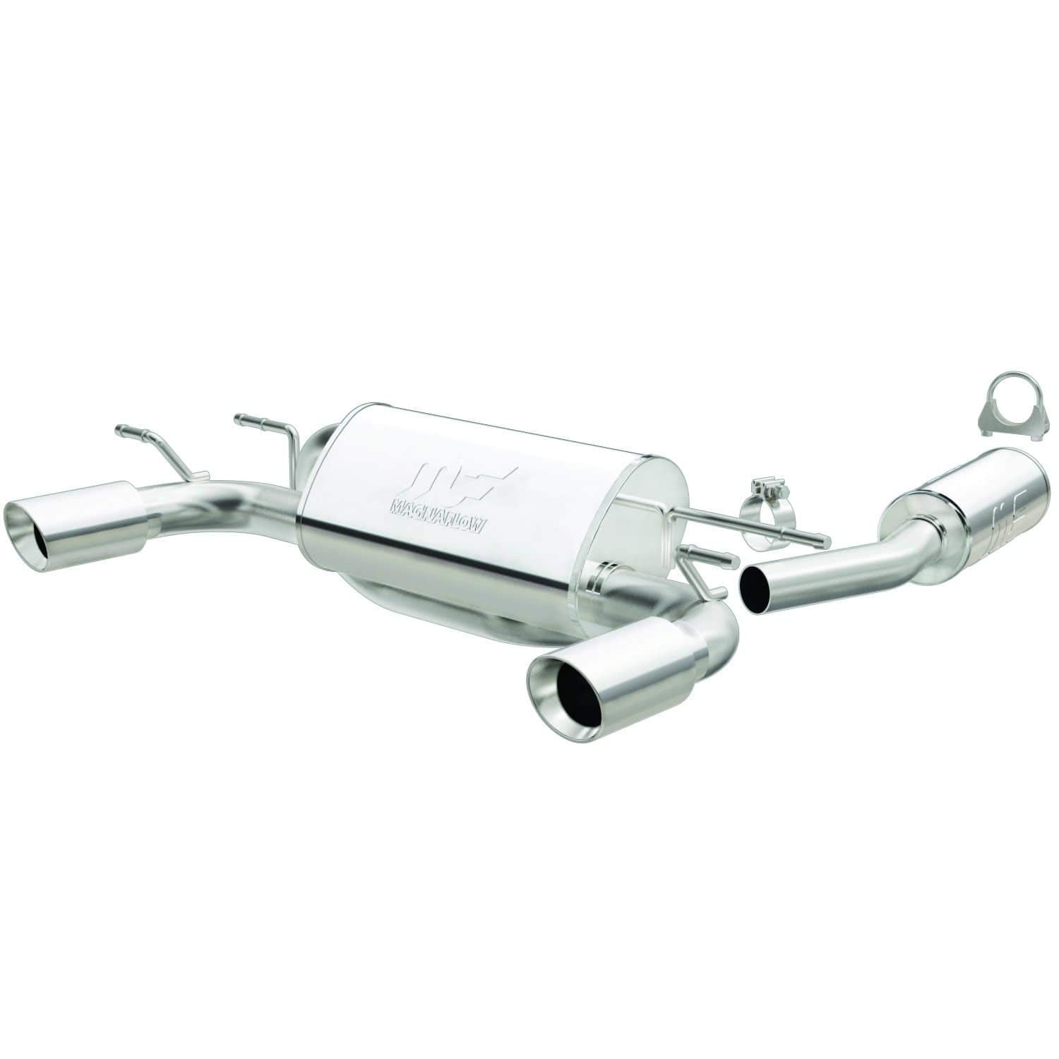 Performance MagnaFlow Exhaust System 16668: Cat-Back, Street Series, Compatible with 2006-2014 Mazda MX-5 Miata