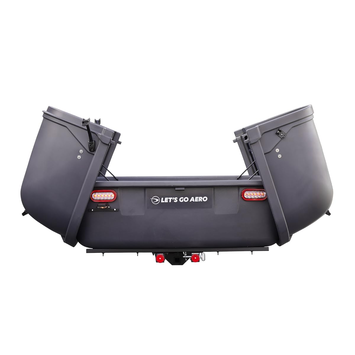 Let's Go Aero Slideout GearSpace Hitch Cargo Carrier -Dark Gray