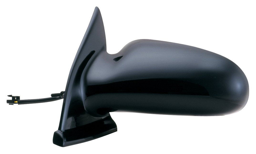 Mirror Driver Side for Saturn S Series Sedan & Wagon, Black, Non-Foldaway, Power
