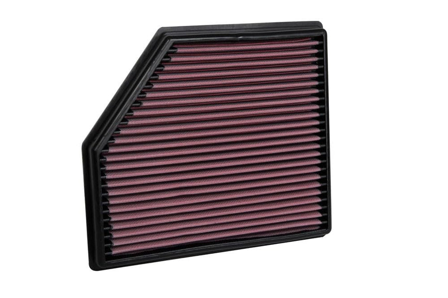 K&N Original High-Flow Lifetime Engine Air Filter: Increase Power: Premium, Washable: Compatible with 2020-2025 Cadillac:CT4, CT5, 33-5102