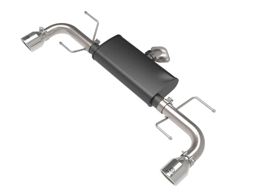 aFe Power 2-1/2 IN 304 Stainless Steel Takeda Axle-Back Exhaust System w/Polished Tip Fit Mazda CX-5 17-22 L4-2.5/2.5L (t) 49-37021-P
