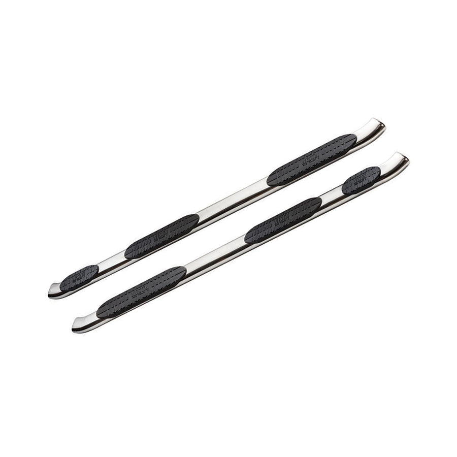 Westin PRO TRAXX 5 Oval Wheel to Wheel Nerf Bars fits 2015-2020 F150 SuperCrew 6'5" Bed Stainless Steel Pair