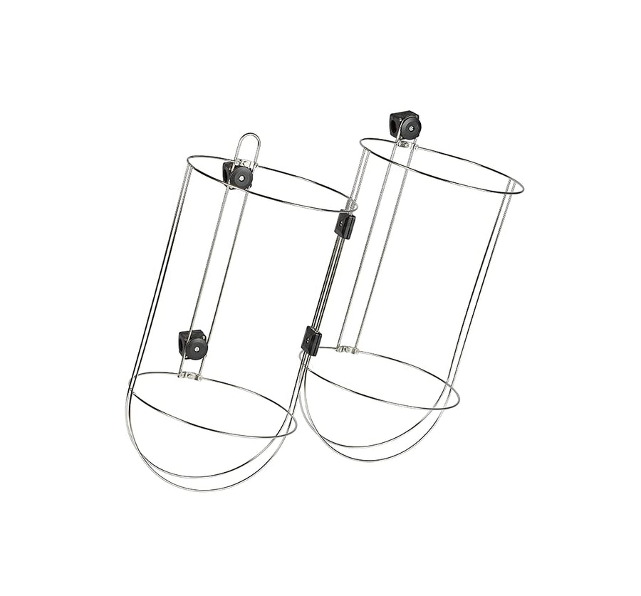 Polyform Fender Holder True-Fit Boat Holders - Connecting Hardware Sold Separately (Size: 12" (D) x 25" (L), Double Rack Holder)