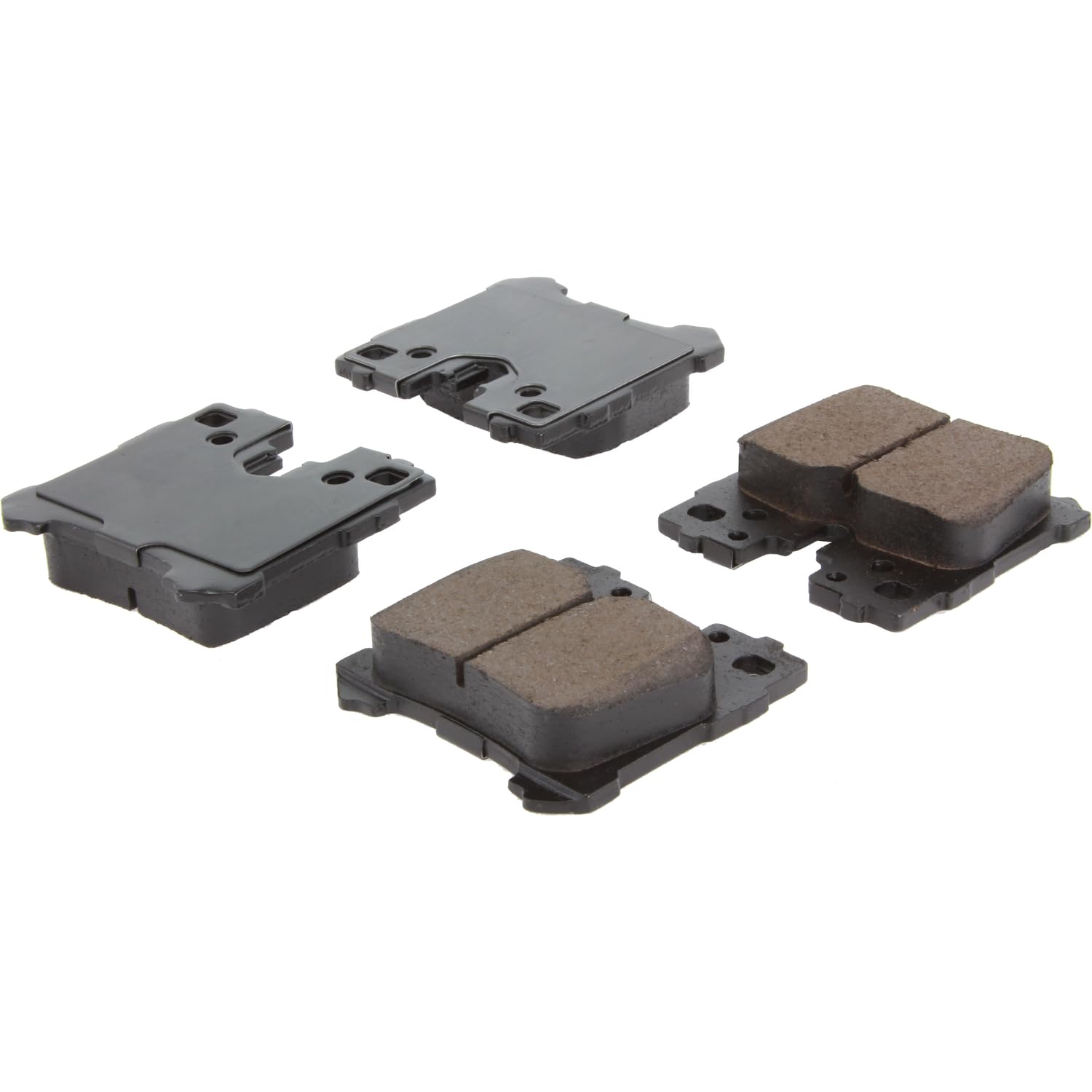 Centric Posi Quiet 105.12830 Premium Ceramic Rear Disc Brake Pad Set for Select Lexus and Toyota Model Years