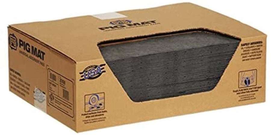 Universal PIG Lt-Wt Abs Mat Pad - 15 x 20, 100/B
