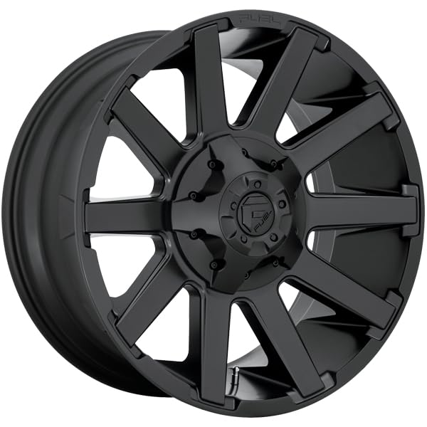 D437 CONTRA FUEL OFF-ROAD 20X10, 8X6.5, 4.79, -18mm SATIN BLACK - D43720008247