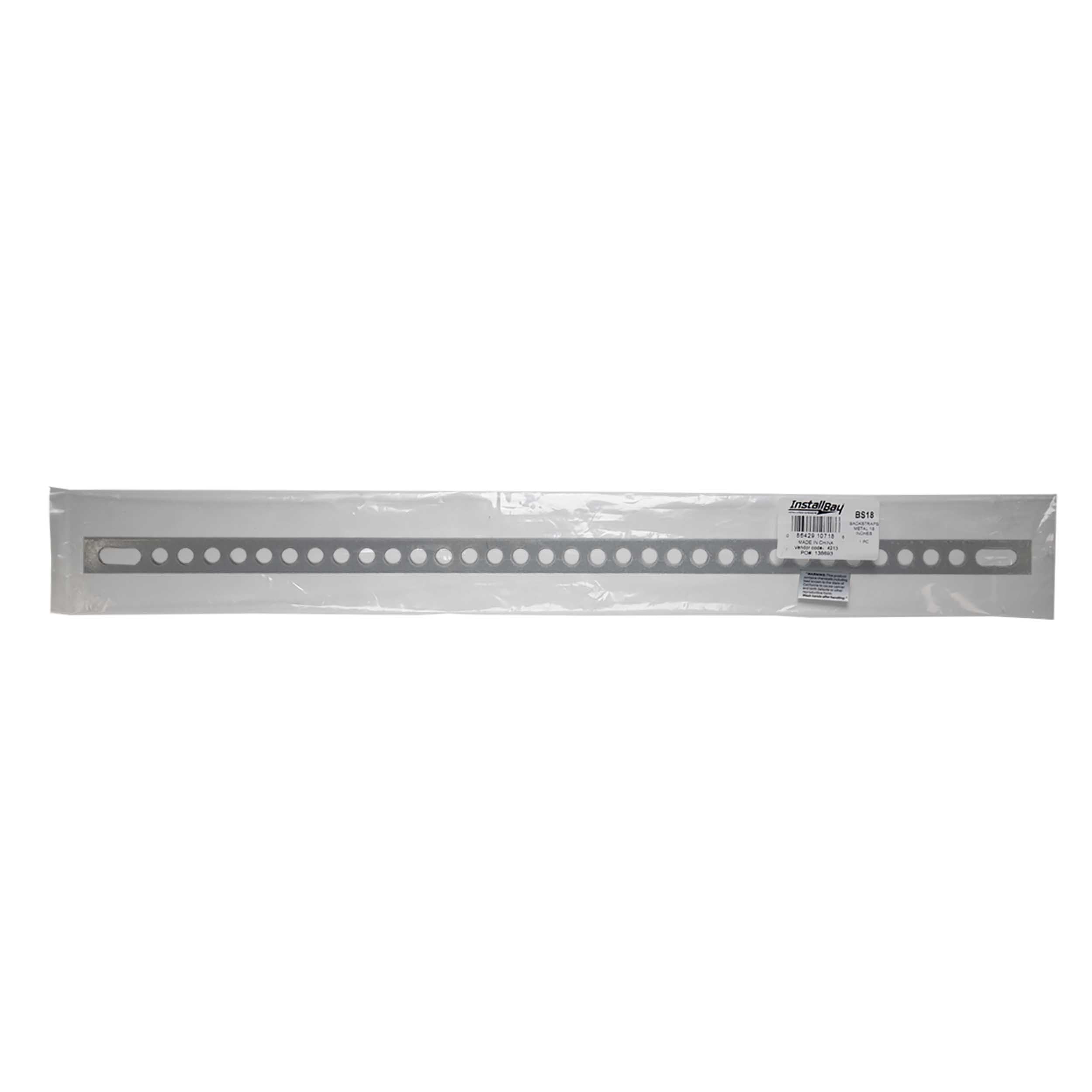 Back Strap Install Bay Metal 18 Inch - BS18