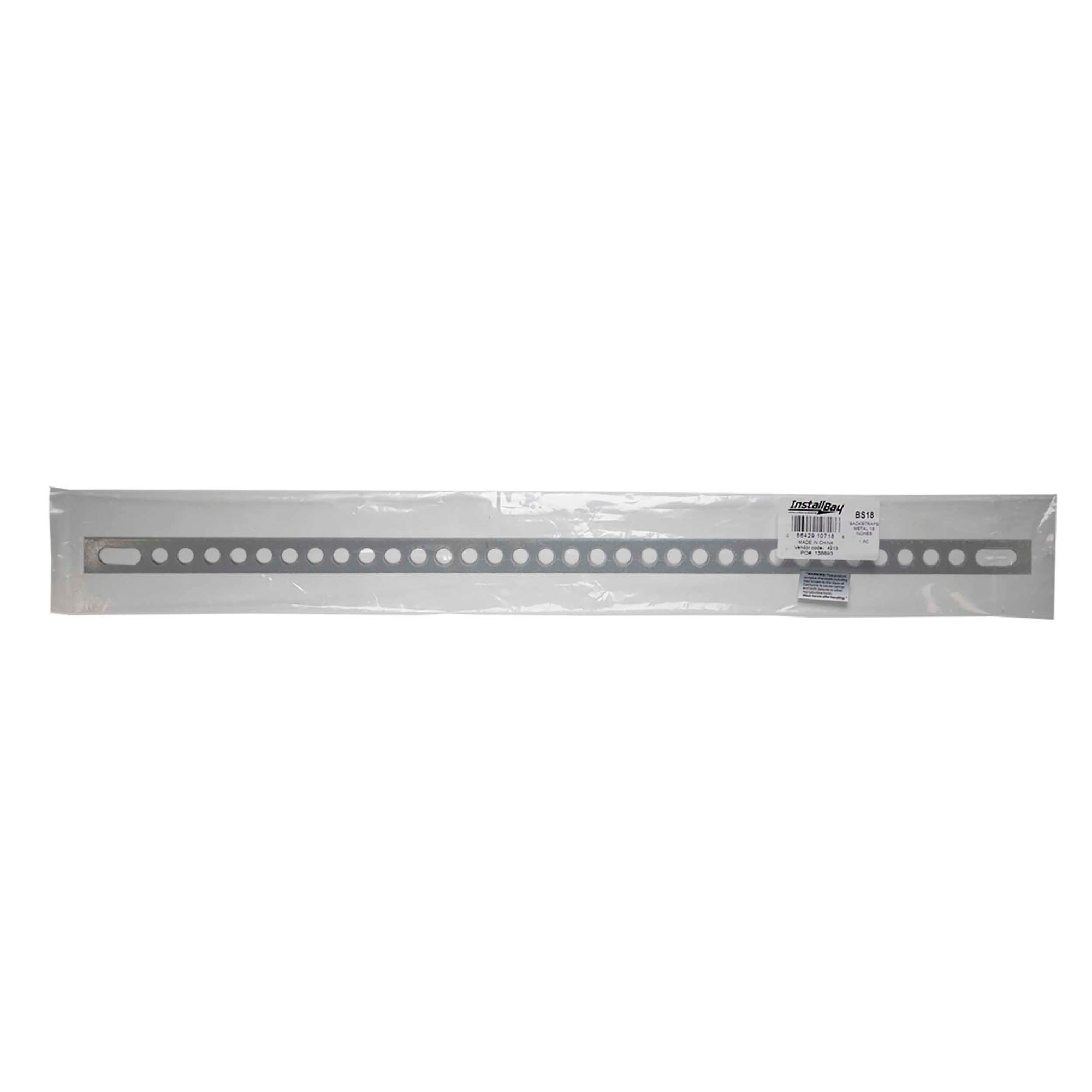 Back Strap Install Bay Metal 18 Inch - BS18