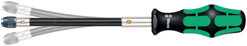 Wera Kraftform 5028160001 392 Hexagon Flexible Shaft Bitholding Screwdriver, 1/4" Head, 177mm Blade Length, MULTI