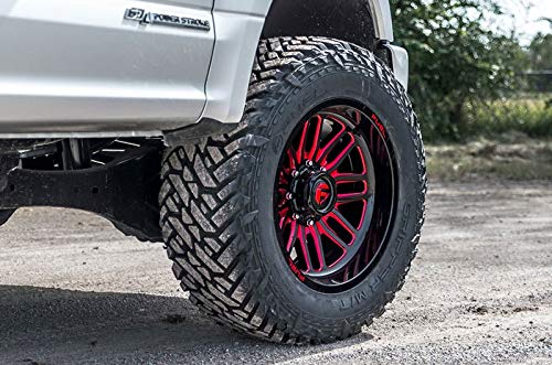 Black FUEL D663 Wheel with Painted (20 x 10. inches /8 x 165 mm, -18 mm Offset)