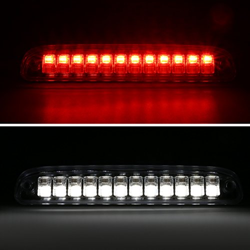 LT-F25099RBC-G2-CY SPEC-D TUNING 3Rd Brake Light-Chrome for 99-16 Ford F250