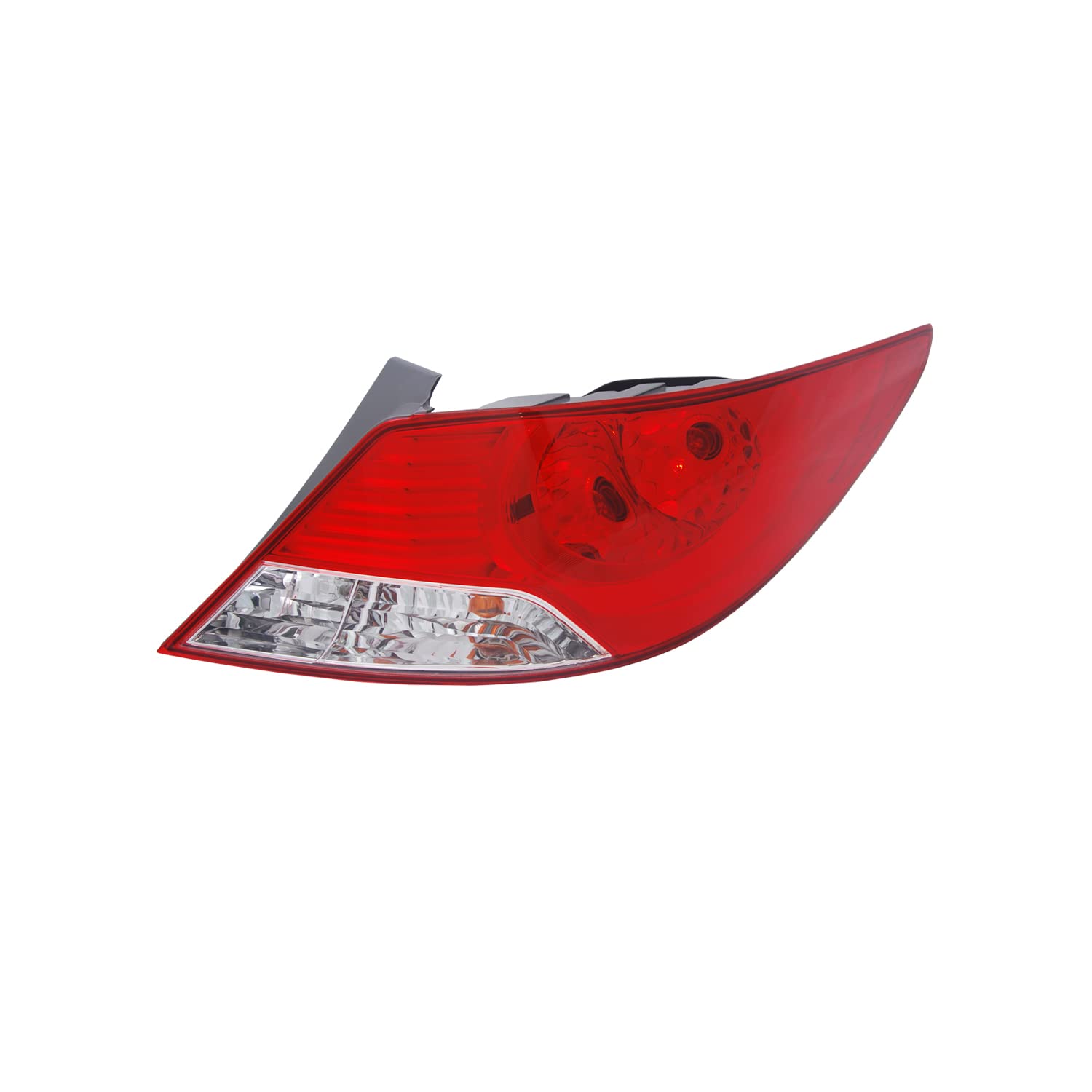 Right TYC Tail Light Assembly Compatible with 2012-2014 Hyundai Accent