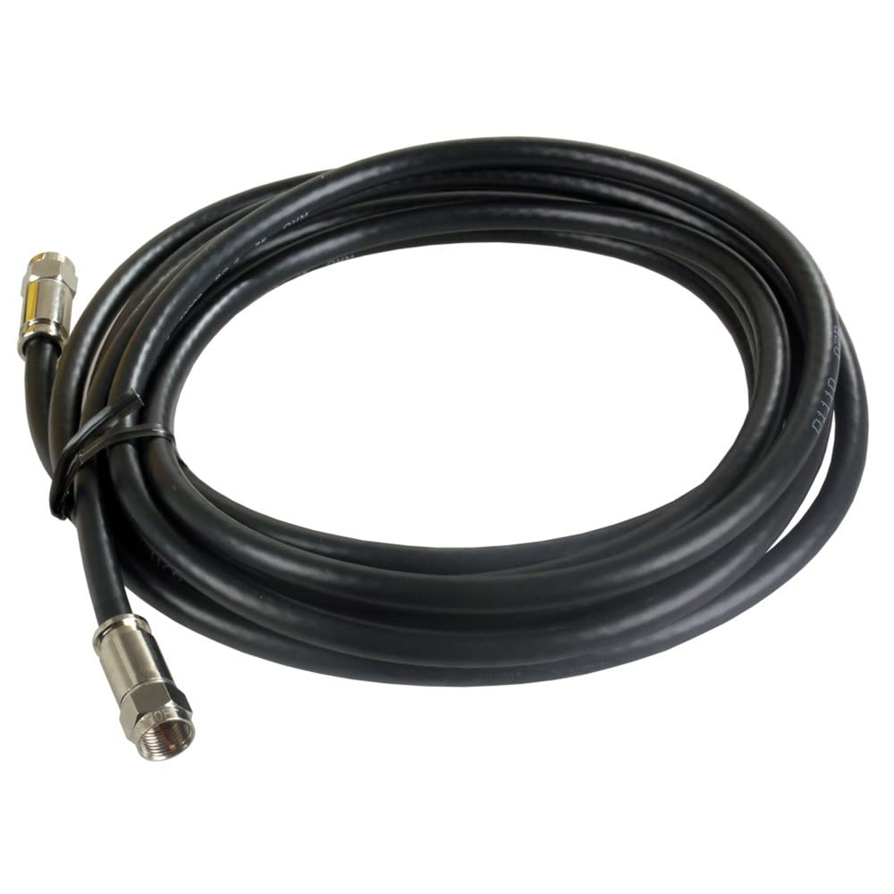 12' RG6 Cable JR Products with Compression Ends