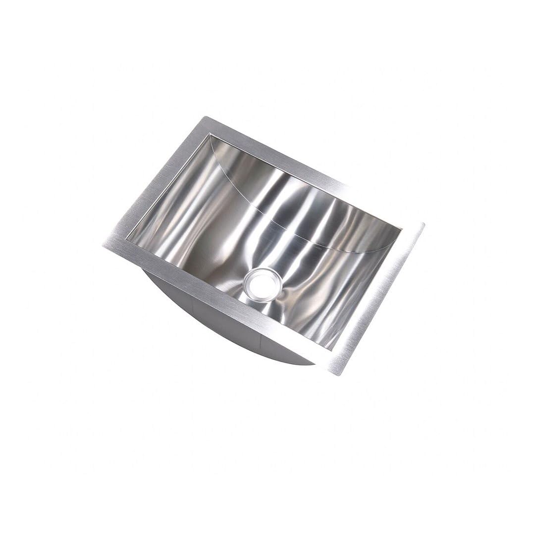 14X10X6 Stainless Steel Trough Sink Lippert 426017