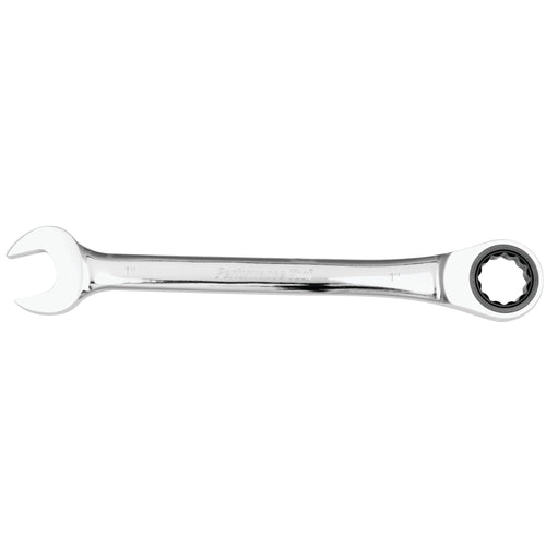 1-Inch Performance Tool W30262 Ratcheting Chrome Vanadium SAE Wrench