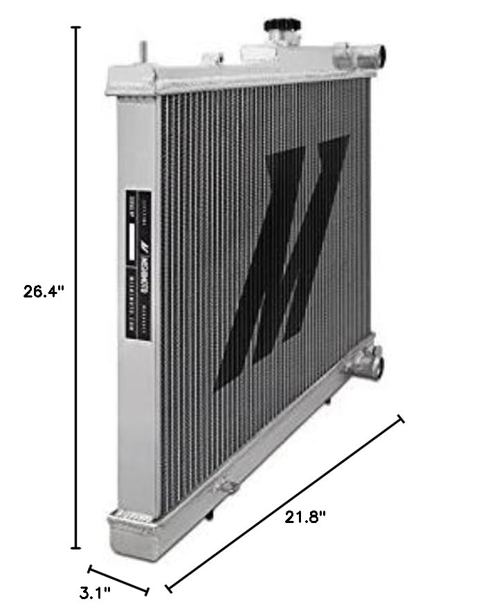 Mishimoto Performance Aluminum Radiator MMRAD-RHD-R33 Fits Nissan Skyline R33 1995-1998