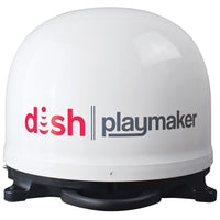 Winegard PL8000R White Dish Playmaker Dual with Wally HD Receiver Bundle