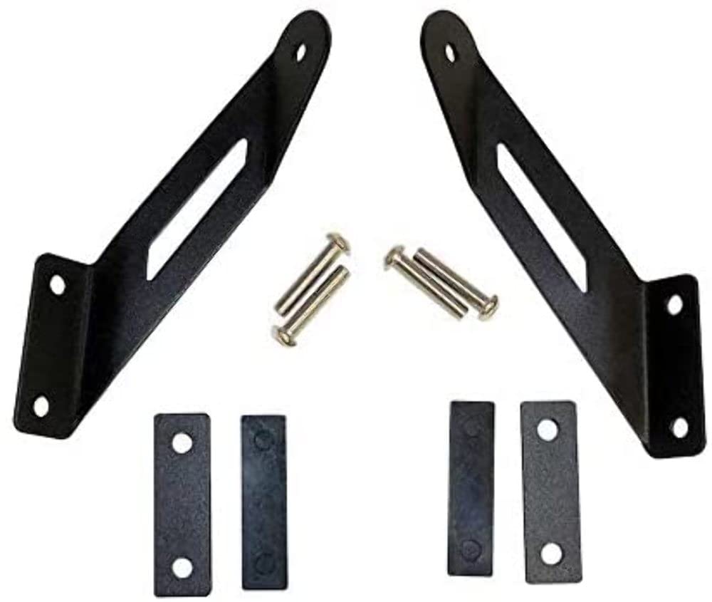LED Light Bar RT Off-Road Hood Bracket Set
