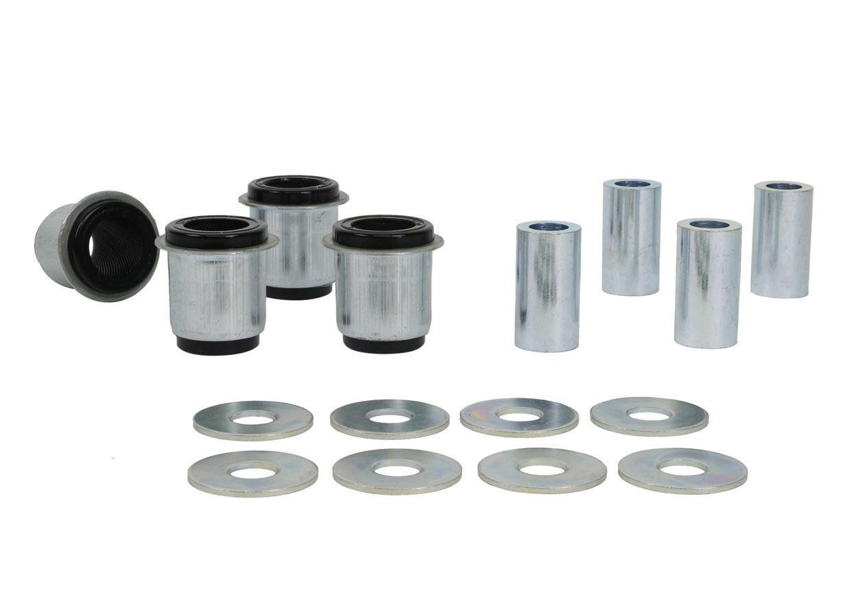 Whiteline Front Lower Control Arm Bushing Kit W53377A Compatible with 1998-2004 Tacoma Base/Pre runner | Improved Handling | High Durability | Elastomer Bushings