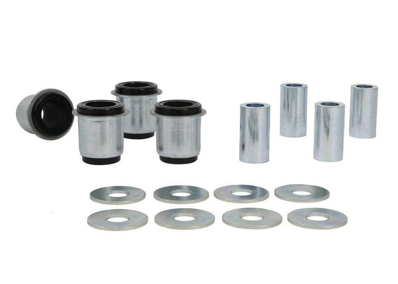 Whiteline Front Lower Control Arm Bushing Kit W53377A Compatible with 1998-2004 Tacoma Base/Pre runner | Improved Handling | High Durability | Elastomer Bushings