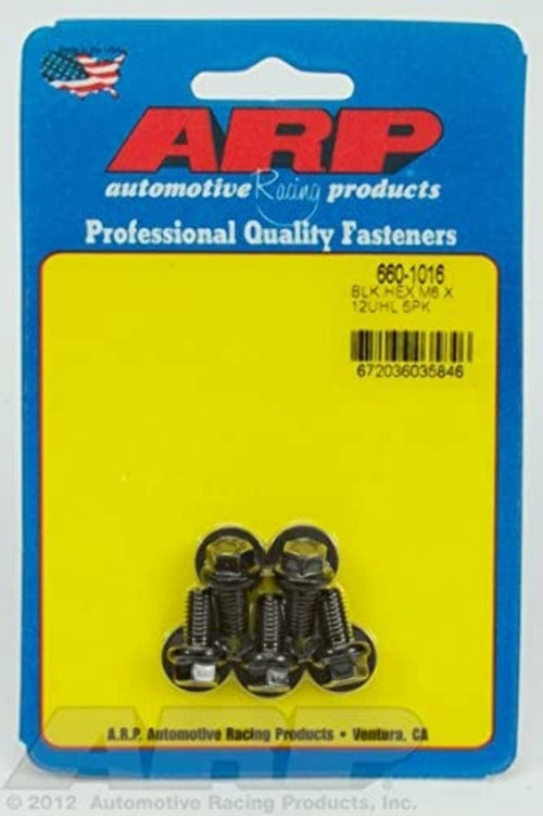 Hex ARP (660-1016) Oxide Bolt, Black