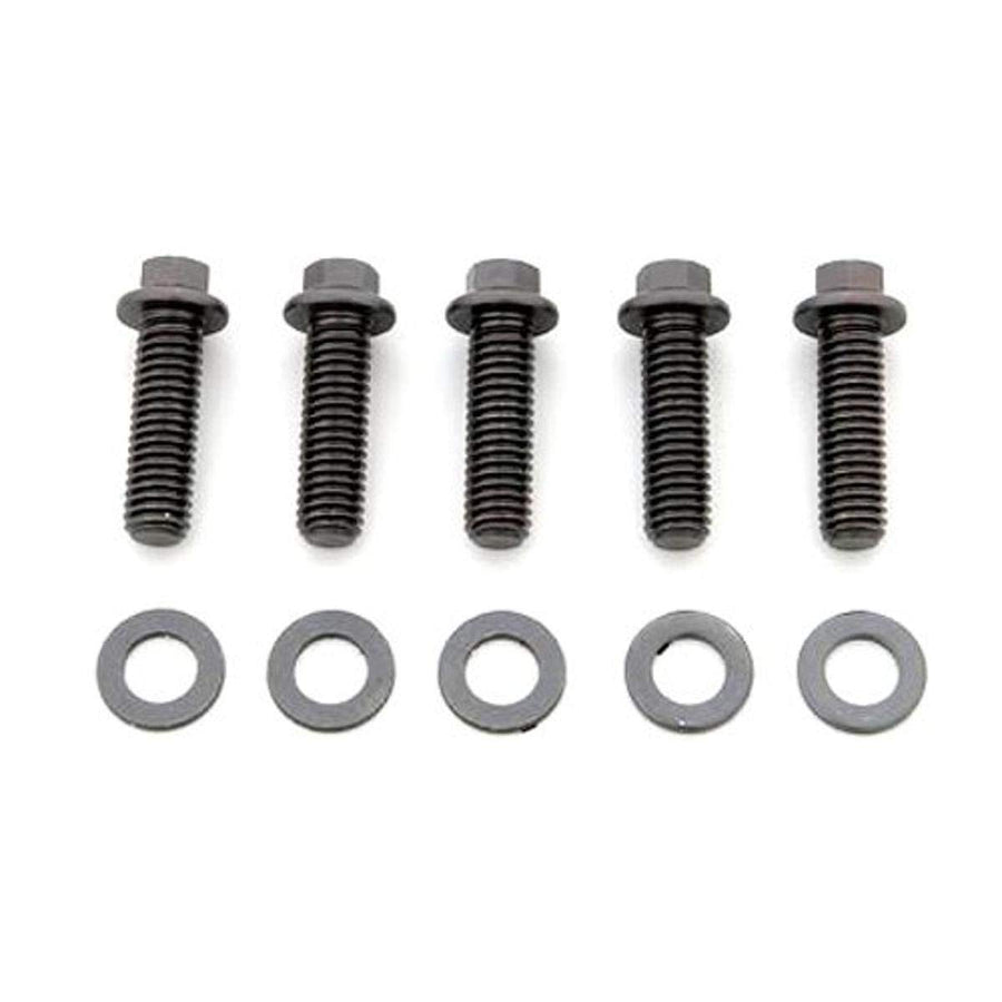ARP 3/8-24" Fine RH Thread 1.000" UHL 6-Point Bolt Black Oxide with 3/8" Socket and Washer, (Set of 5)
