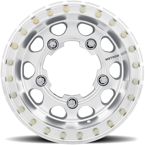 Buggy Method Race Wheels 103 Beadlock Machined Wheel RAW (17 x 8. inches /5 x 205 mm, 0 mm Offset)