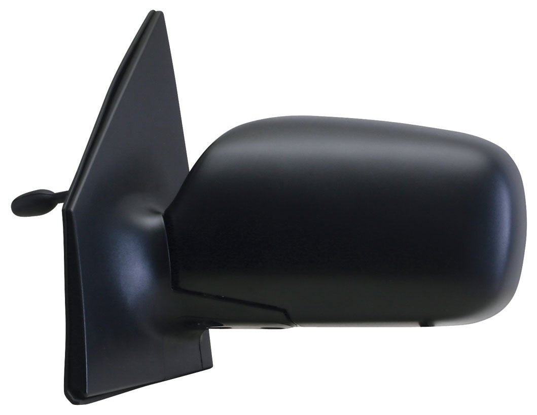Mirror Driver Side for Toyota Echo 2 Door/ 4 Door, Black, Foldaway, Manual Remote