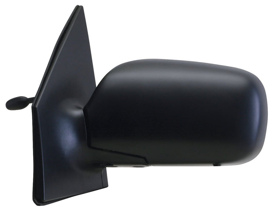 Mirror Driver Side for Toyota Echo 2 Door/ 4 Door, Black, Foldaway, Manual Remote