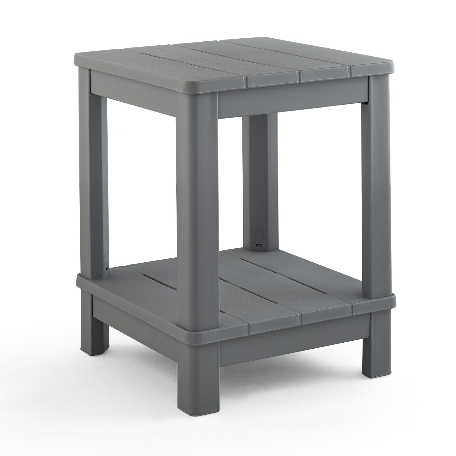 Gray Keter Deluxe Adirondack Side Table