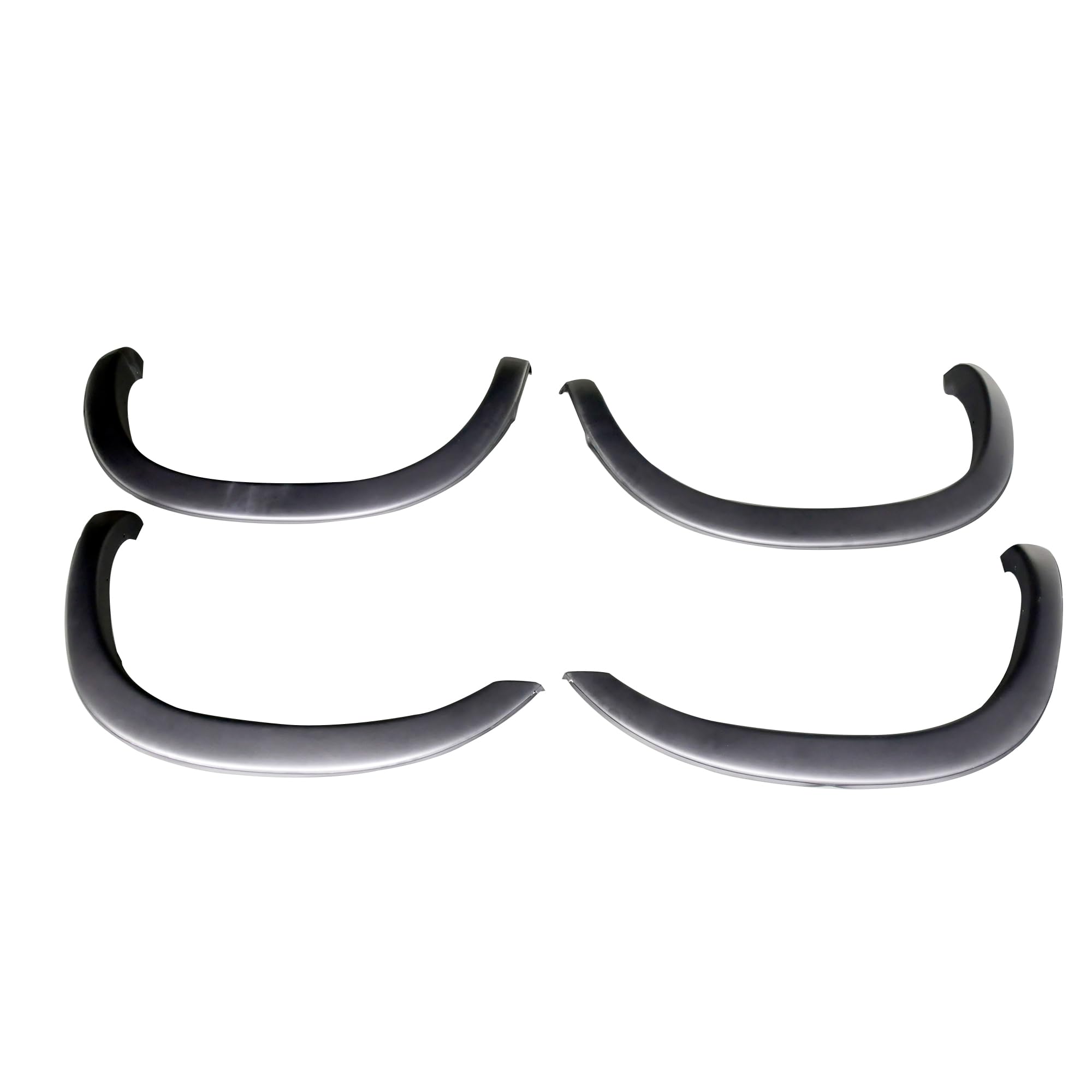 OE Factory Style Black Black Horse Fender Flares Compatible with 2002-2008 Dodge Ram 1500|2002-2008 Dodge Ram 2500|2002-2008 Dodge Ram 3500-FOERA02M