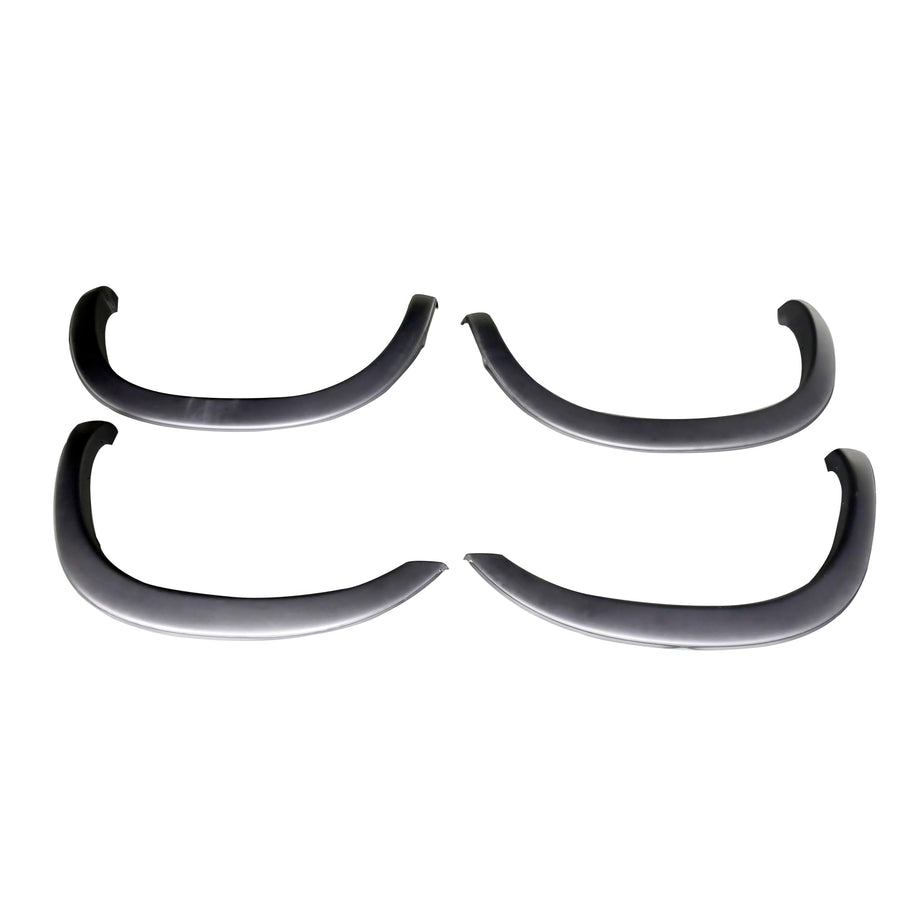 OE Factory Style Black Black Horse Fender Flares Compatible with 2002-2008 Dodge Ram 1500|2002-2008 Dodge Ram 2500|2002-2008 Dodge Ram 3500-FOERA02M