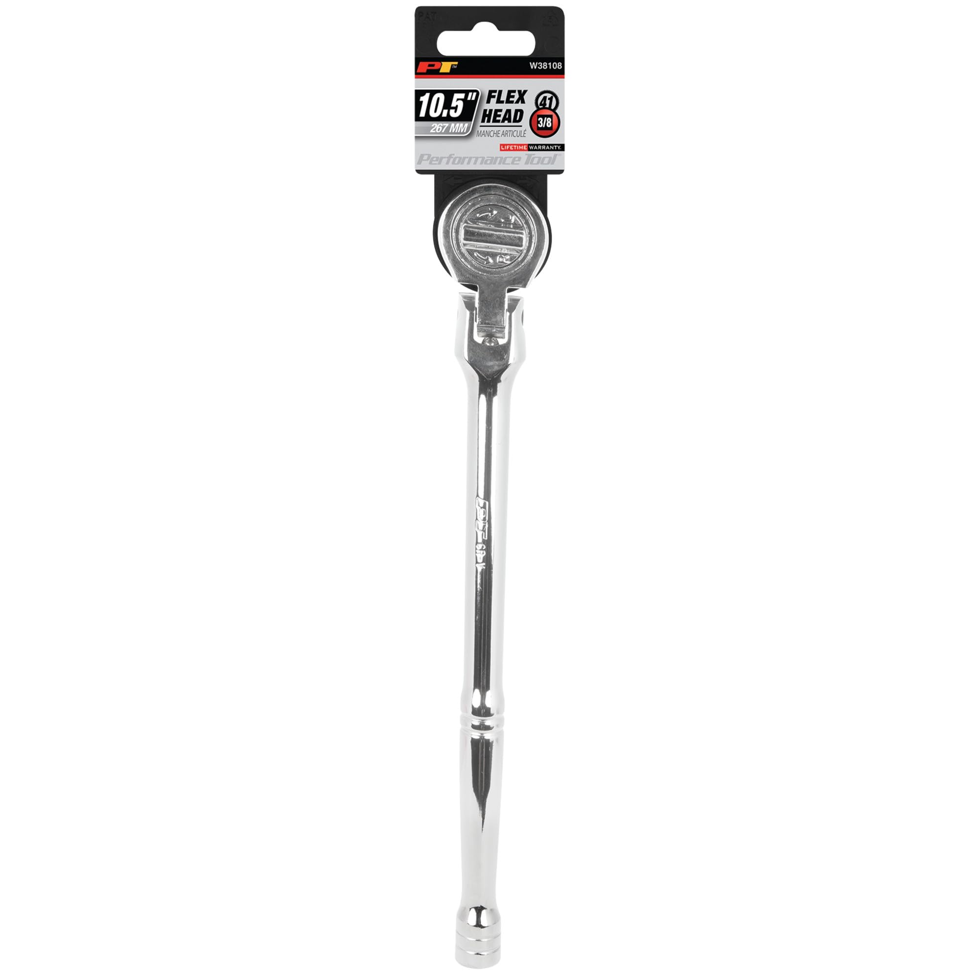 3/8-Inch Drive Performance Tool W38108 Round Head Flex Ratchet