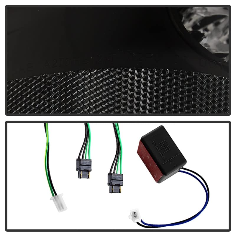 Tail Light Xtune ALT-JH-CSUB07-LED-G2-BSM (Chevy Suburban/Tahoe 07-14 / GMC Yukon/Yukon Denali 07-14 - LED s - Black Smoked)