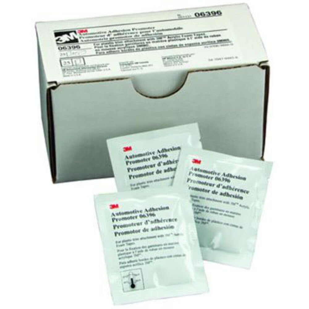 3M Adhesion Promoter Automotive, Sponge Applicator Packet 06396, 2.5 cc