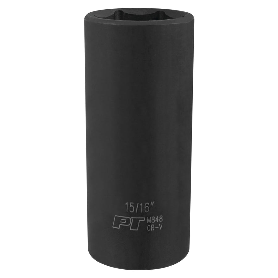1/2 Drive Performance Tool M848 Impact Socket, 15/16