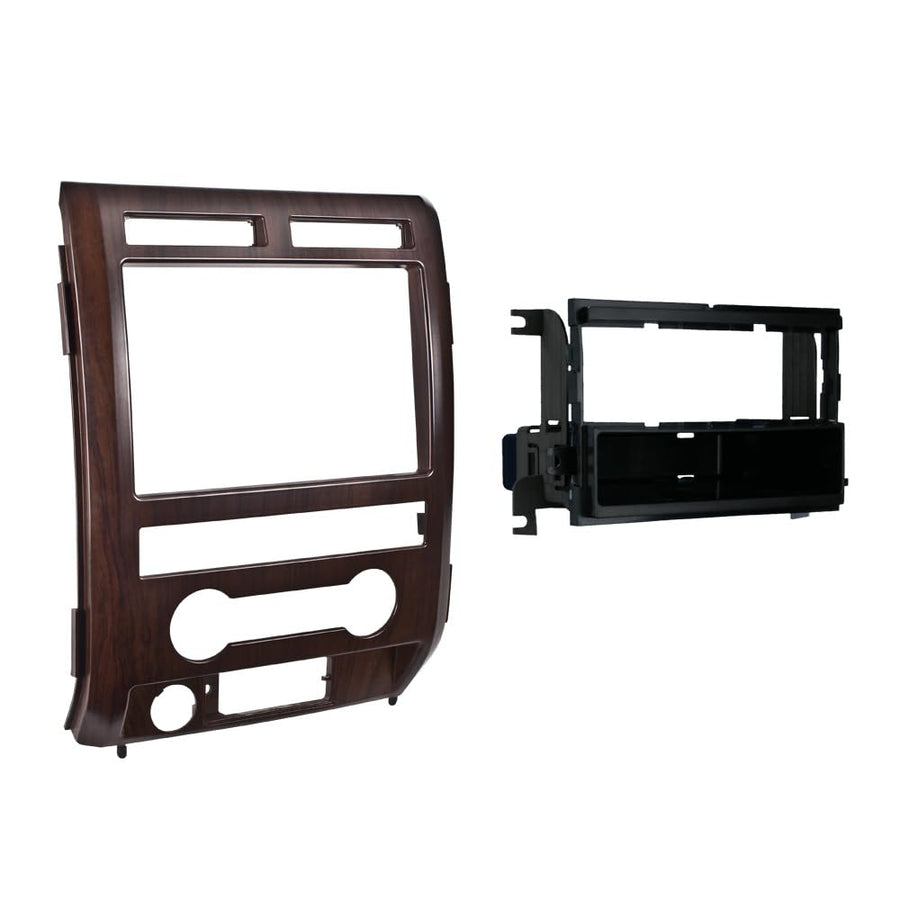 Metra Single DIN Installation Dash Kit 99-5822AS for 2009-2010 Ford F-150 Platinum, Ash Satin